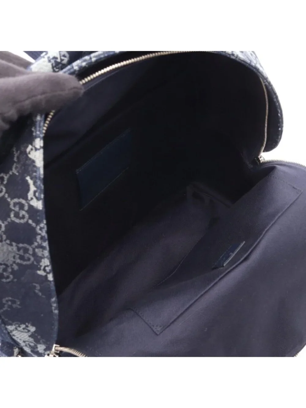 Gucci Backpack GG Denim Indigo Blue